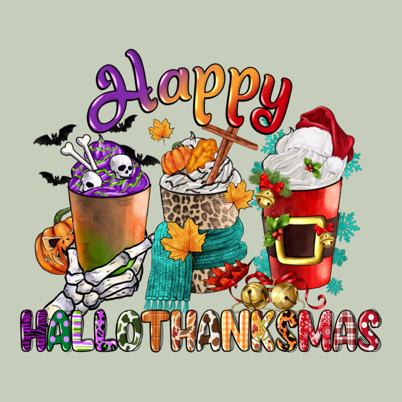 Hallothanksmas Coffee Cups Ladies Tee by CowGirlArtShop | Teevron
