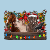 Festive Farmyard Gathering Premium Hoodie | Teevron