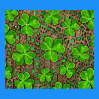 Saint Patricks Day Shamrock And Leopard Classic Tee | Teevron
