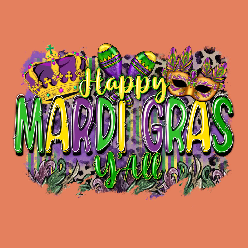 Happy Mardi Gras Yall Classic Tee by CowGirlArtShop | Teevron