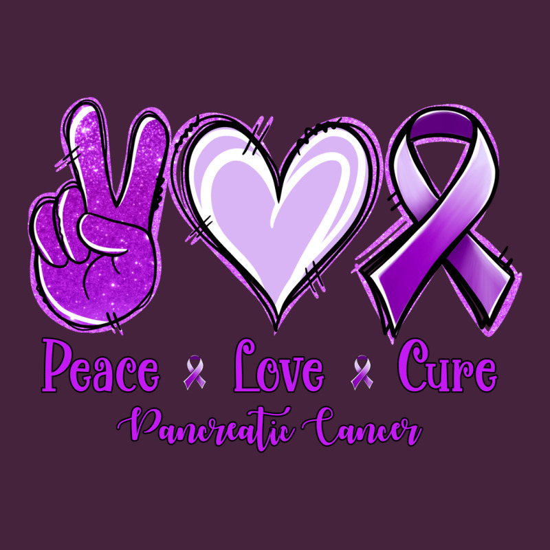 Pace Love Cure Pancreatic Cancer Premium Tee by Jasminsmagicworld | Teevron