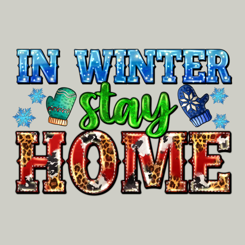 In Winter Stay Home With Gloves Heavyweight Hoodie by AdoDesignShop | Teevron