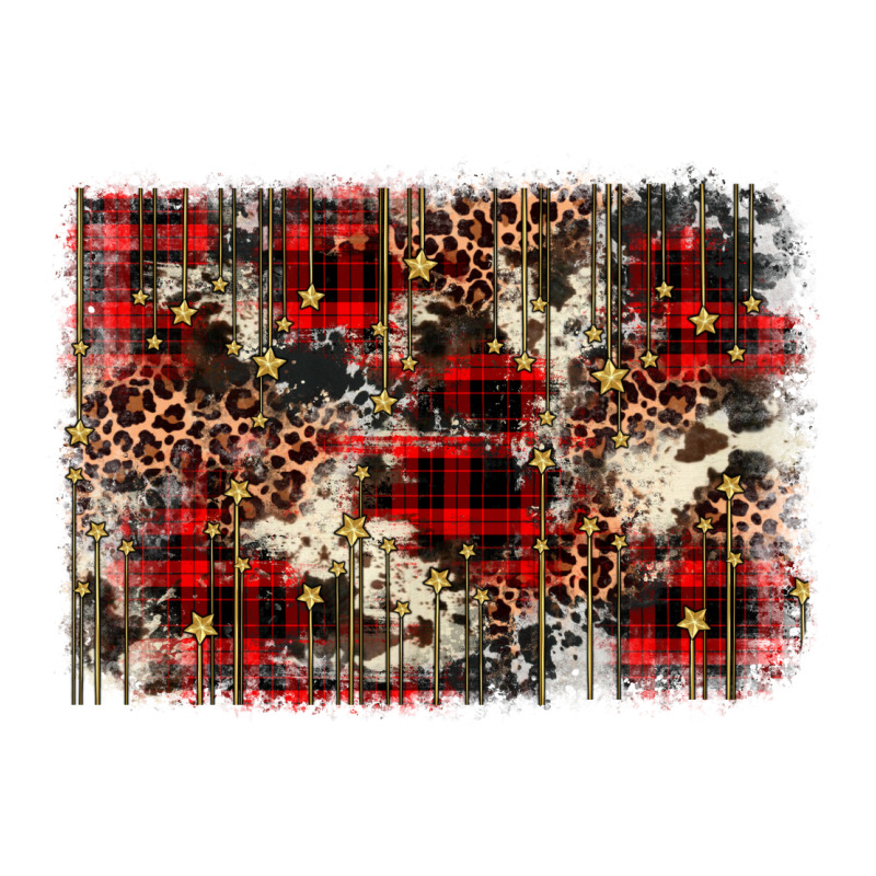 Christmas Leopard Cowhide Background Zipper Hoodie by BarkalooDesign | Teevron