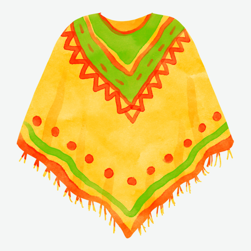 Mexican Poncho Fa Element Urban Heavy Tee by FaDigitalArtStudio | Teevron