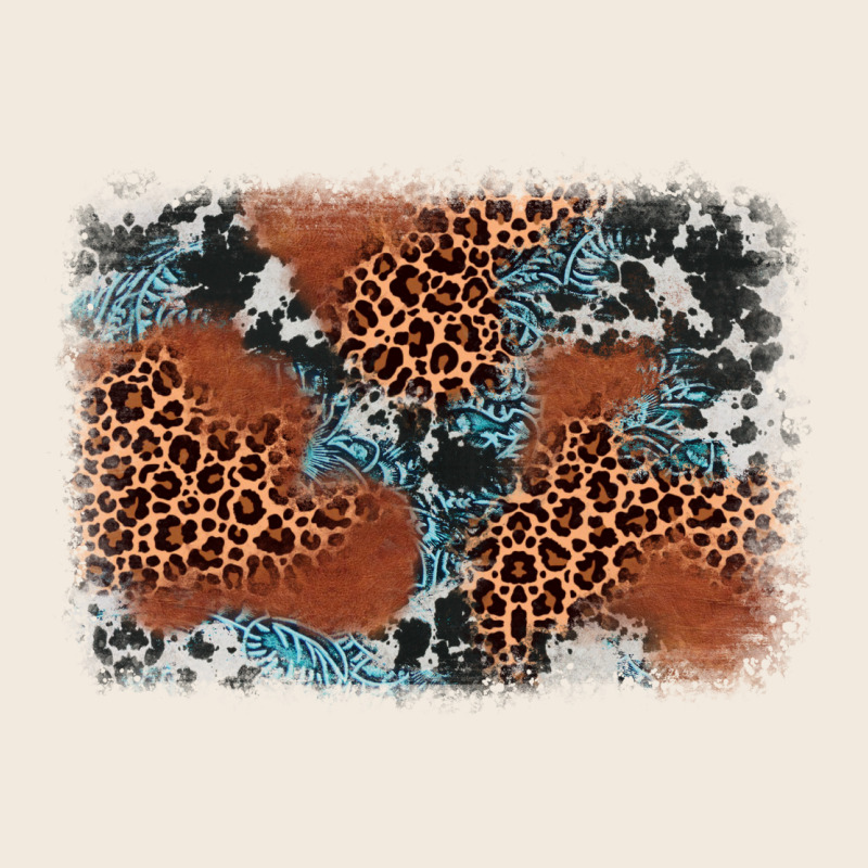 Leopard Cowhide Background Zipper Hoodie by BarkalooDesign | Teevron