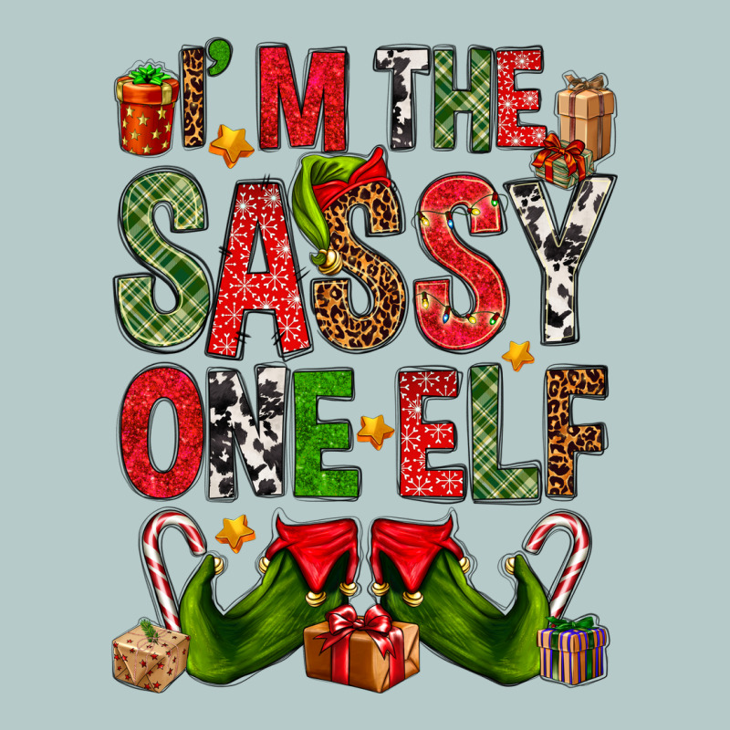 I'm The Sassy On The Elf Heavy Core Tee by NancyCooperArtShop | Teevron