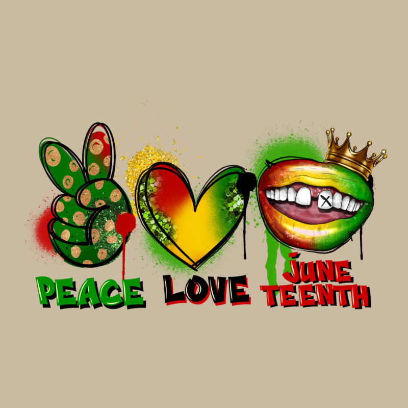 Peace Love Juneteenth Long Sleeve Tee by FaDigitalArtStudio | Teevron