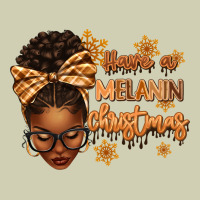 Have A Melanin Christmas Afro Woman Heavy Core Tee | Teevron