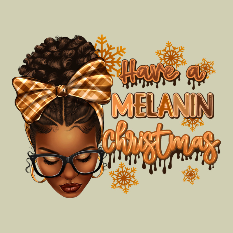 Have A Melanin Christmas Afro Woman Heavy Core Tee by texasbilliewilder | Teevron