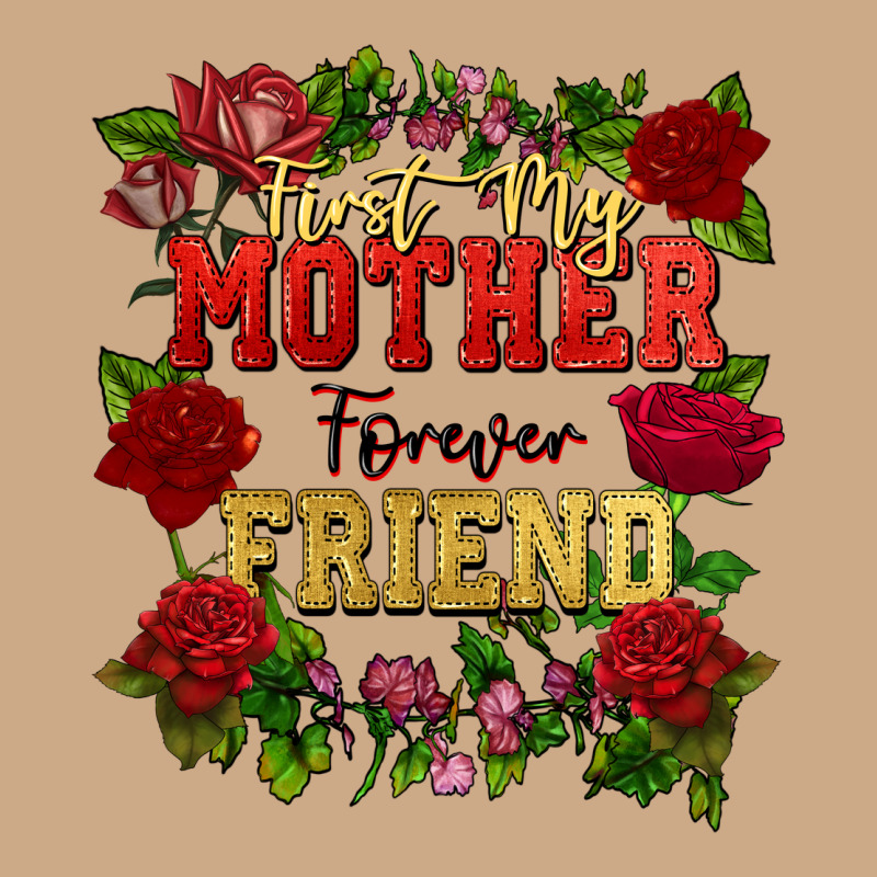 First My Mother Forever My Friend Mother's Day Vintage Hoodie by FaDigitalArtStudio | Teevron