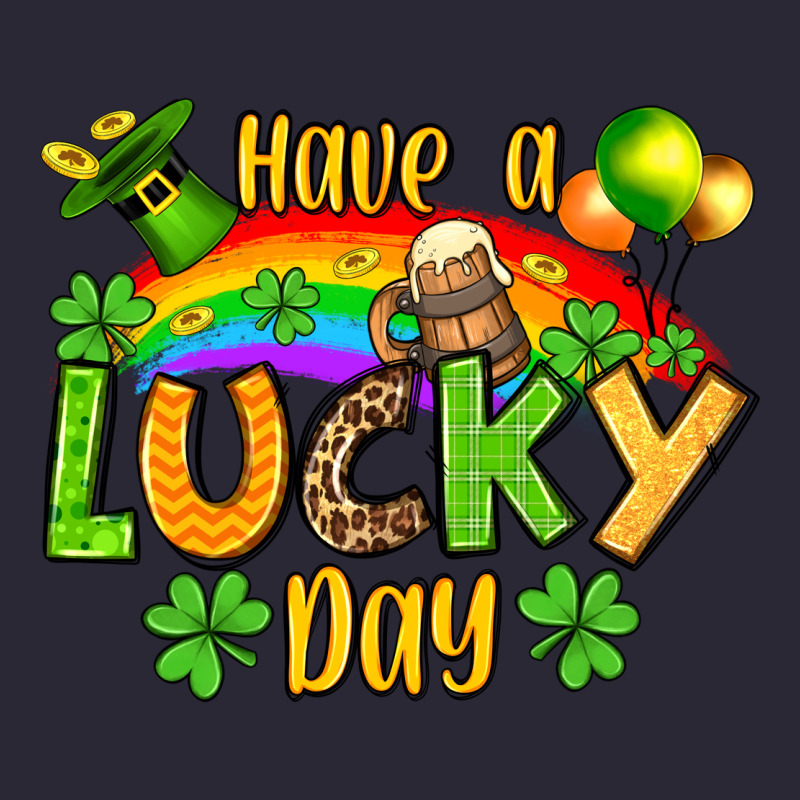 St. Patrick's Have A Lucky Day Vintage Tee by OliviaCreatesArt | Teevron