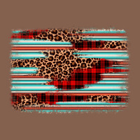 Leopard Serape Background Zipper Hoodie | Teevron