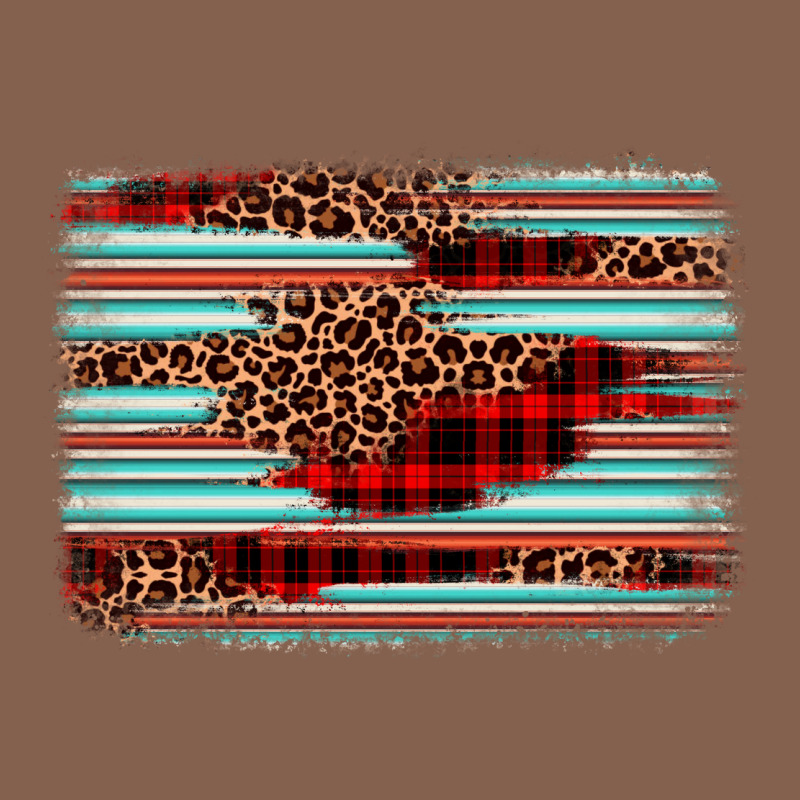Leopard Serape Background Zipper Hoodie by BarkalooDesign | Teevron