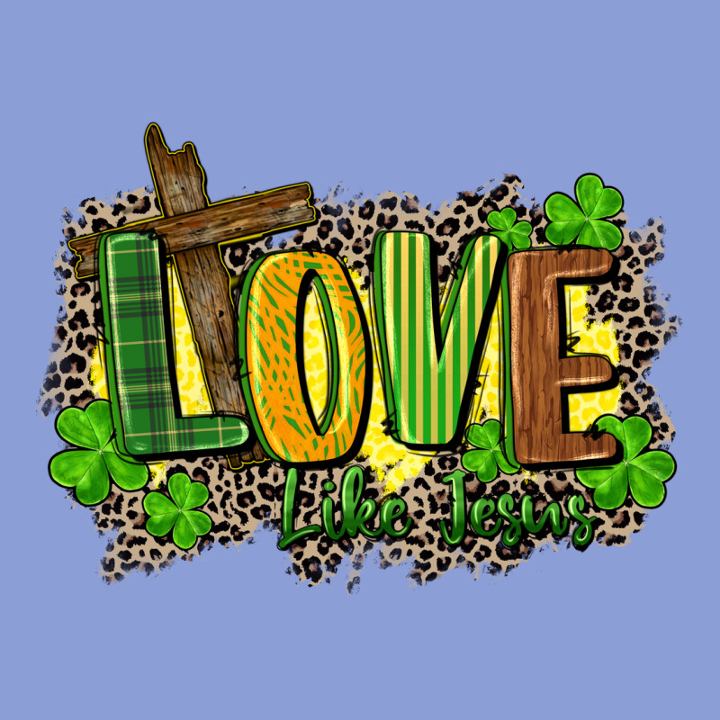 Love Like Jesus St. Patricks Long Sleeve Tee by FaDigitalArtStudio | Teevron