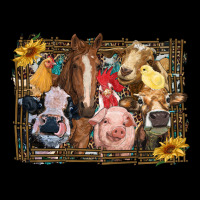 Western Farm Animals Heavy Core Tee | Teevron