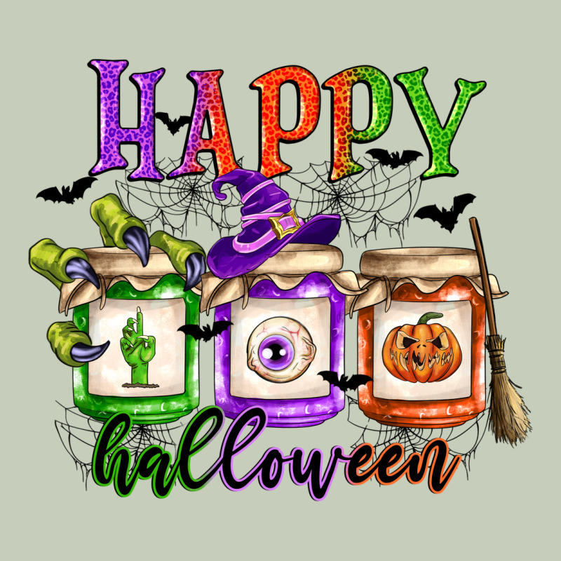 Happy Halloween Jars Ladies Tee by CowGirlArtShop | Teevron