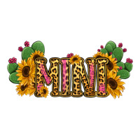 Cactus Leopard Sunflower Mama And Mini Set Premium Tee | Teevron