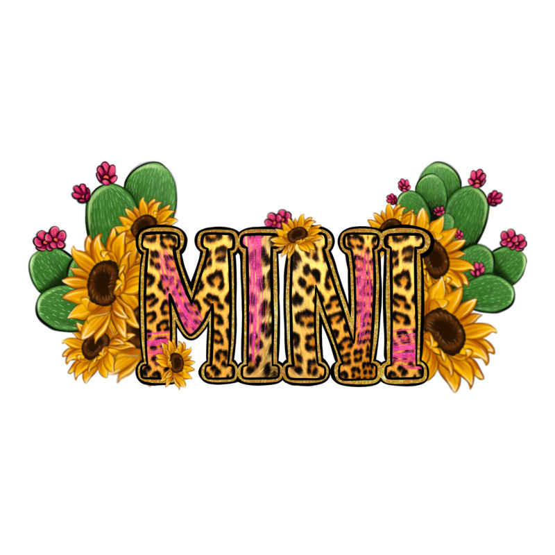Cactus Leopard Sunflower Mama And Mini Set Premium Tee by Jasminsmagicworld | Teevron