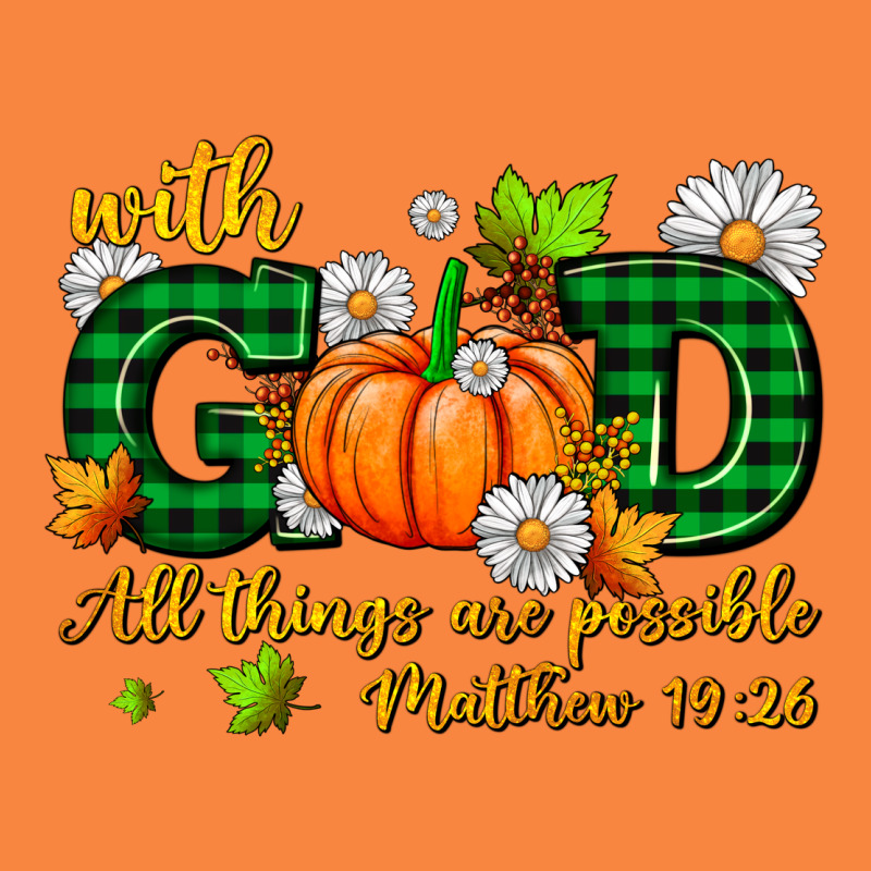 With God All Things Are Possible Premium Sweatshirt by AdoDesignShop | Teevron