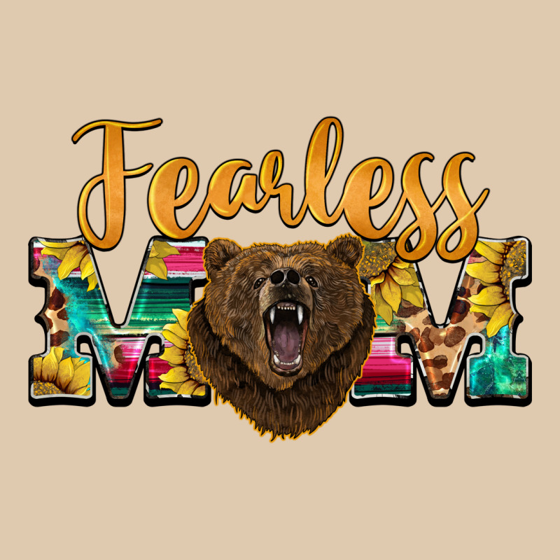 Fearless Mom Bear Heavyweight Sweatshirt by BarkalooDesign | Teevron