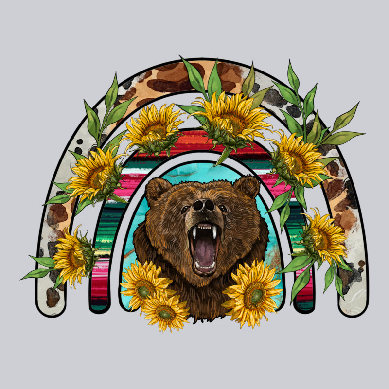 Bear Rainbow Heavyweight Sweatshirt by BarkalooDesign | Teevron