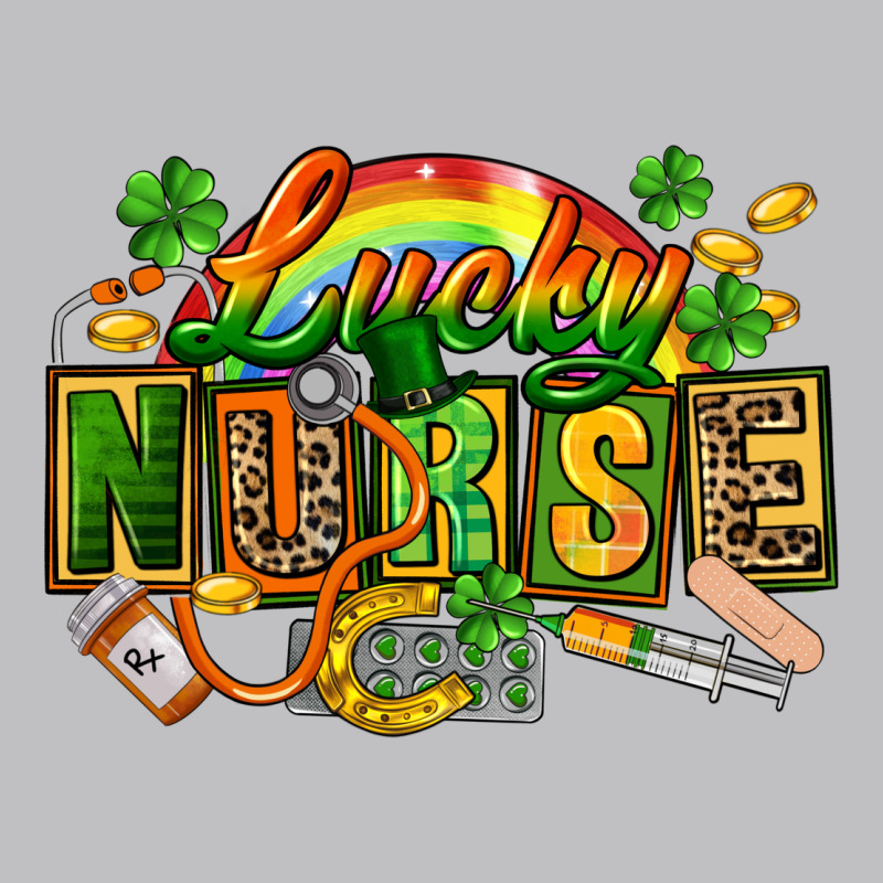 Lucky Nurse  St. Patricks Day Long Sleeve Tee by FaDigitalArtStudio | Teevron