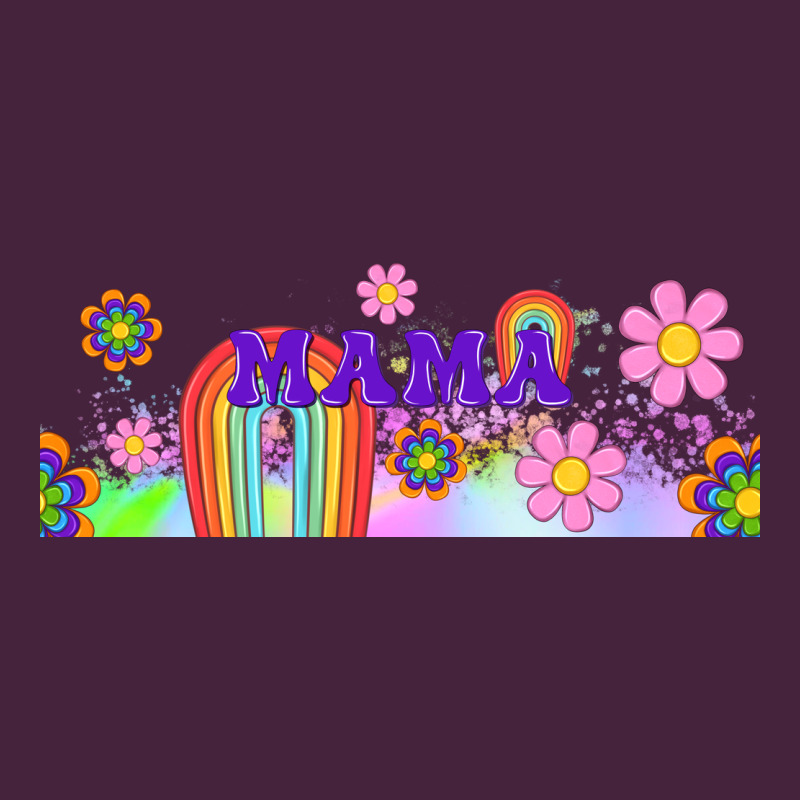 Boho Retro Floral Mama Premium Tee by TumblerDesignByShophia | Teevron