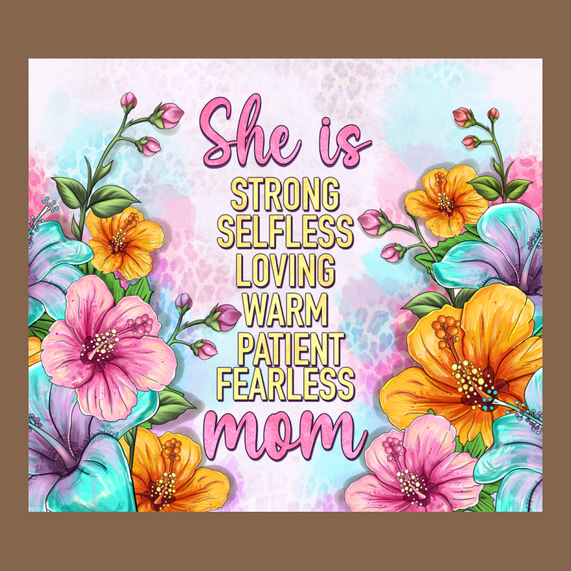 She Is Mom With Flowers Premium Tee by TumblerDesignByShophia | Teevron
