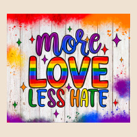 More Love Less Hate Tumbler Urban Hoodie | Teevron