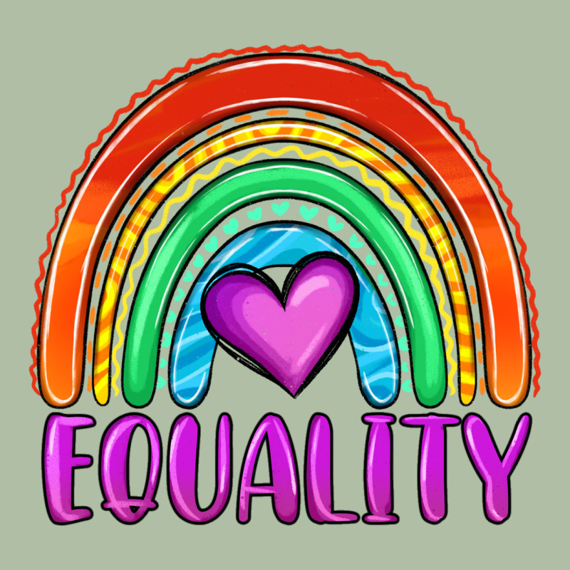 Equality Rainbow Urban Heavy Tee by OliviaCreatesArt | Teevron