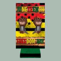 Juneteenth Freedom Day 12 Oz Can Cooler (slim) 2 Classic Tee | Teevron