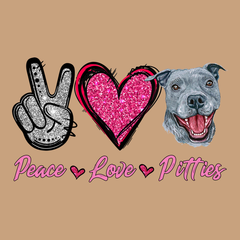 Peace Love Pitties Vintage Tee by Jasminsmagicworld | Teevron