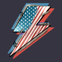 American Flag Lightning Bolt 4th Of July Vintage Hoodie | Teevron