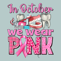 In October We Wear Pink Breast Cancer Awareness Heavy Core Tee | Teevron