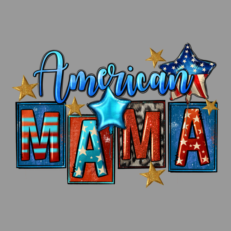 American Mama Mother's Day Vintage Hoodie by FaDigitalArtStudio | Teevron