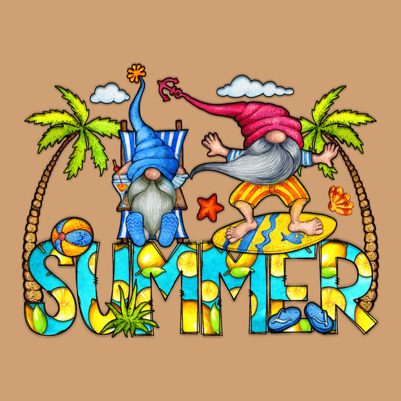 Summer Gnomes Vintage Tee by CowCowDesign | Teevron