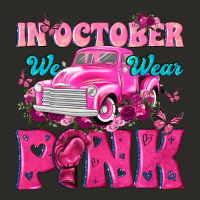 In October We Wear Pink Truck Heavy Core Tee | Teevron