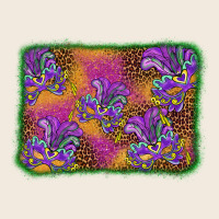 Mardi Gras Mask Background Zipper Hoodie | Teevron