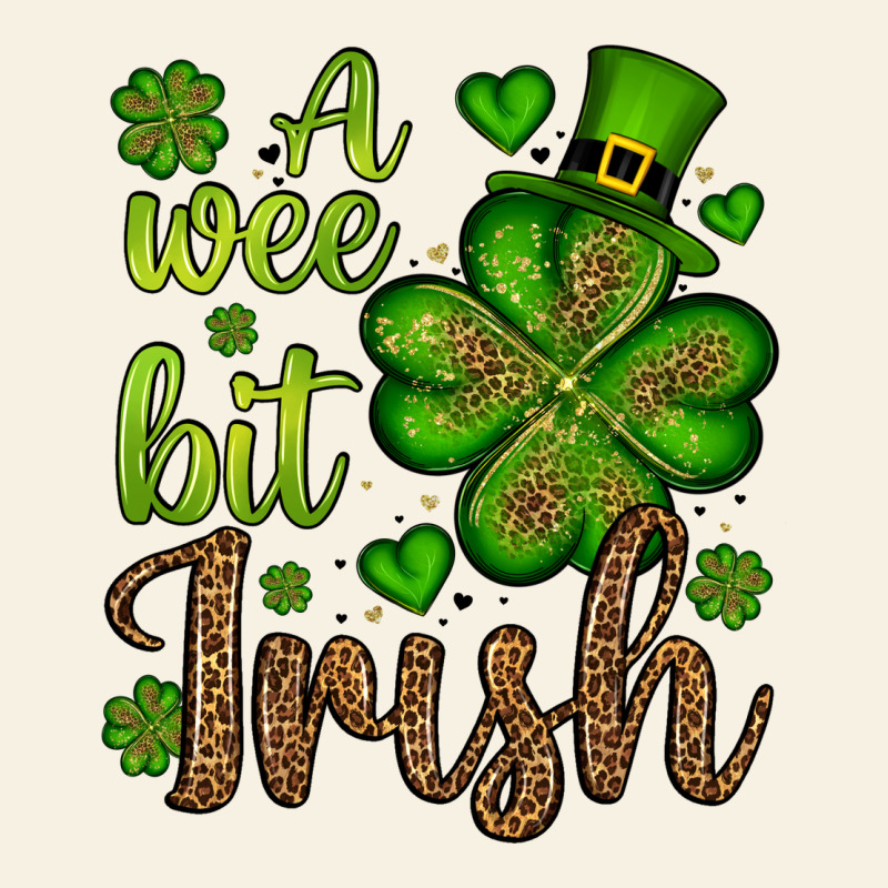 St. Patrick's A Wee Bit Irish Vintage Tee by OliviaCreatesArt | Teevron