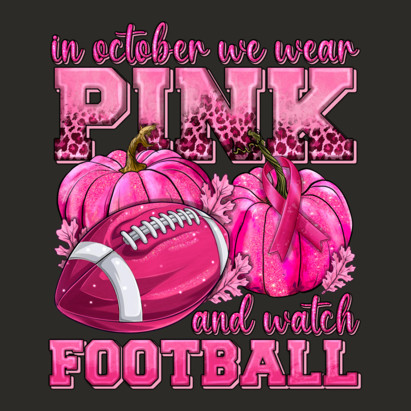 In October We Wear Pink Watch Football Heavy Core Tee by texasbilliewilder | Teevron