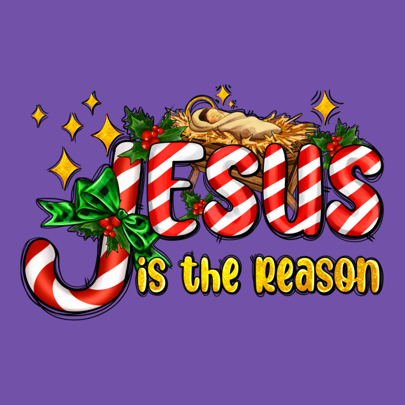 Jesus Is The Reason With Christmas Candy Ado Premium Sweatshirt by AdoDesignShop | Teevron