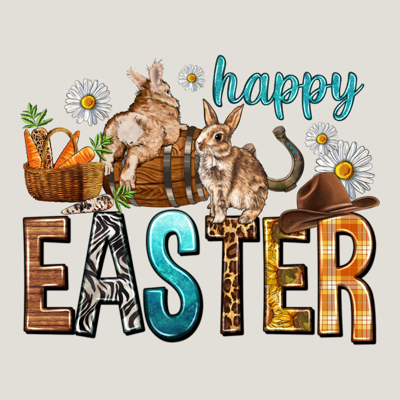 Happy Easter With Cowboy Heavy Core Tee by NancyCooperArtShop | Teevron