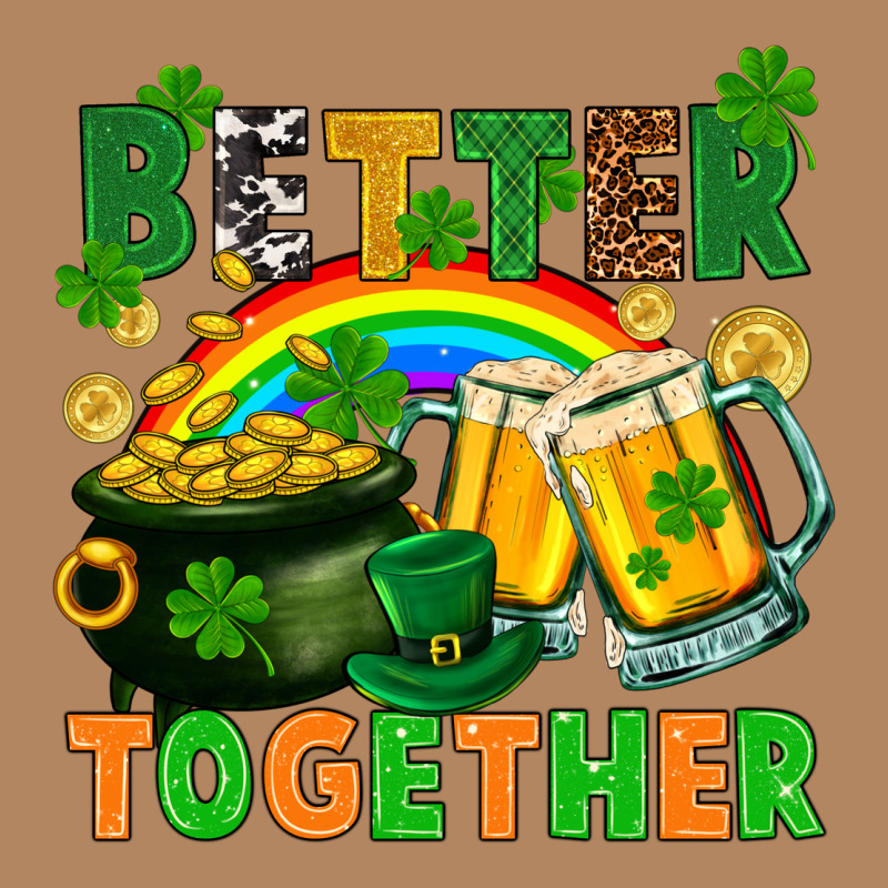 St. Patrick's Day Better Together Long Sleeve Tee by FaDigitalArtStudio | Teevron