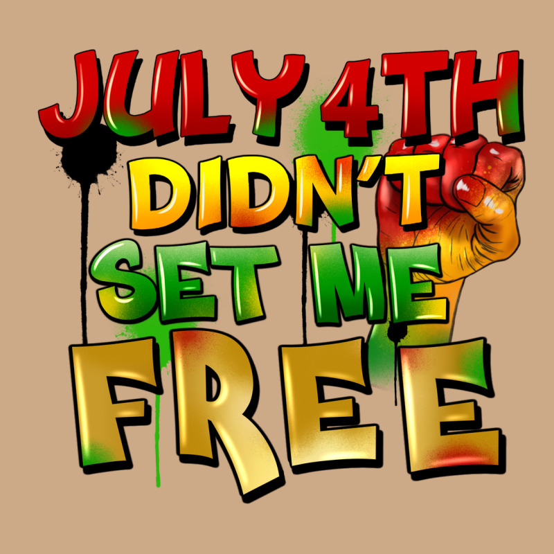 July 4th Didn't Set Me Free Vintage Hoodie by FaDigitalArtStudio | Teevron
