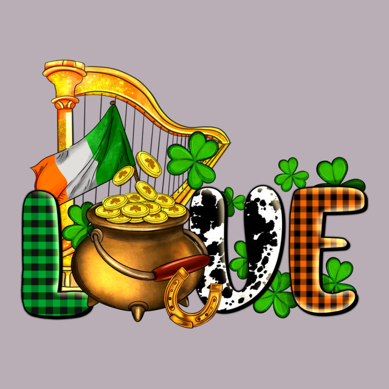 St. Patrick's Love And Golds Vintage Tee by OliviaCreatesArt | Teevron