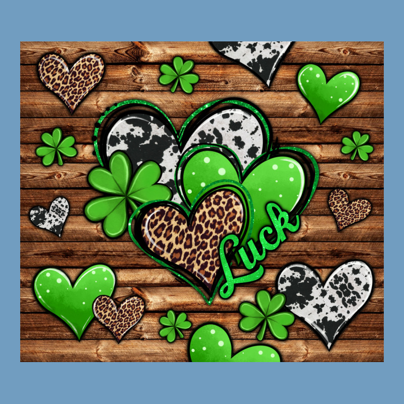 St Patricks Day Hearts Urban Heavy Tee by Jasminsmagicworld | Teevron