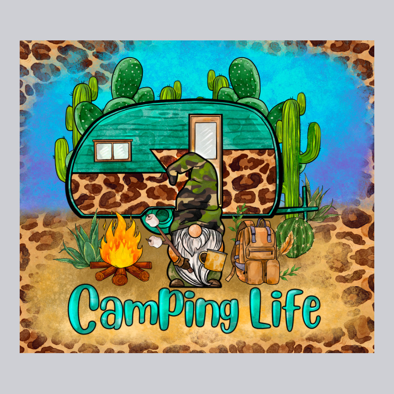 Camping Life Tumbler Heavyweight Sweatshirt by BarkalooDesign | Teevron