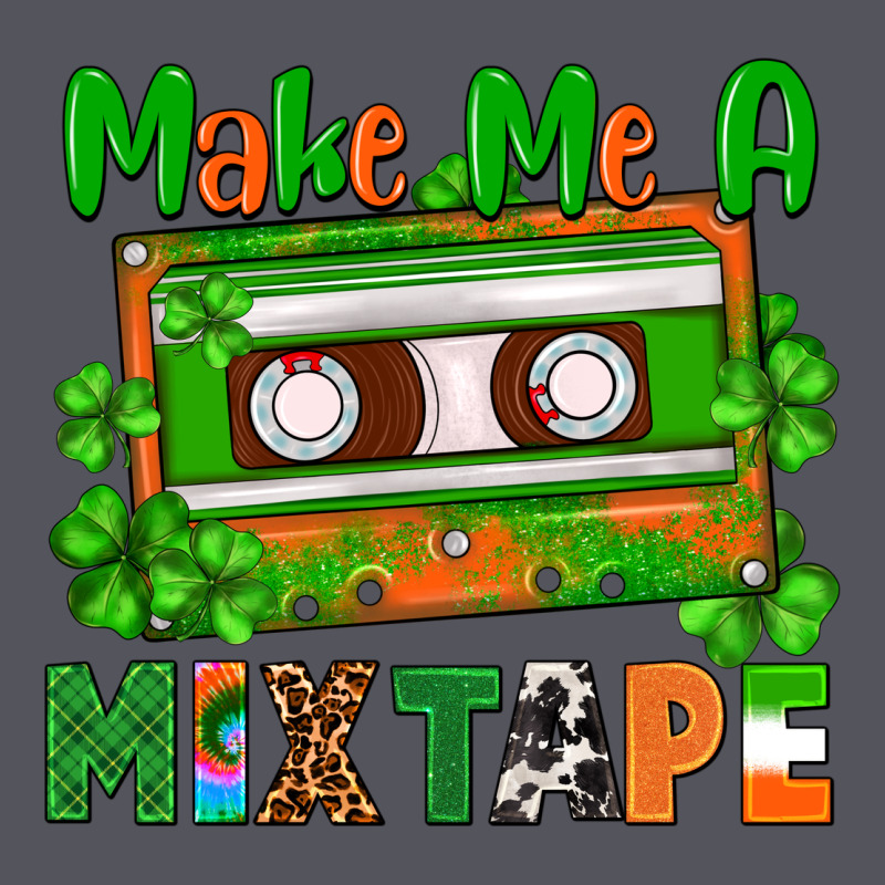 St. Patrick's Day Make Me A Mixtape Vintage Hoodie by FaDigitalArtStudio | Teevron