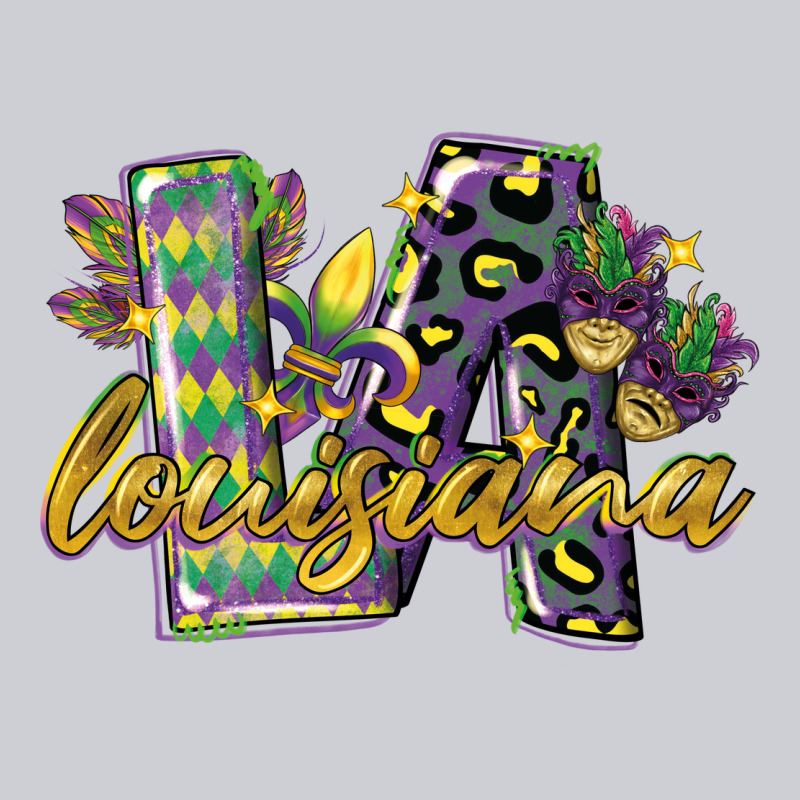 Louisiana Leopard Mardi Gras 12 Inches 300 Dpi Classic Tee by CowGirlArtShop | Teevron