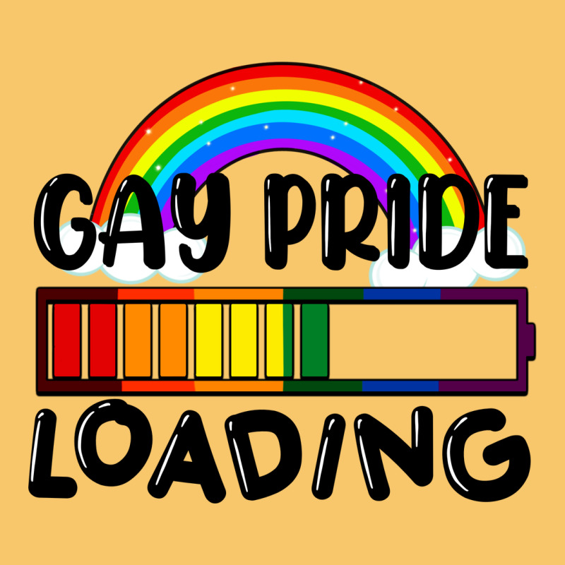 Gay Pride Loading Vintage Hoodie by FaDigitalArtStudio | Teevron